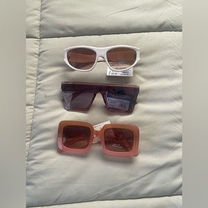 3 pairs of sunglasses